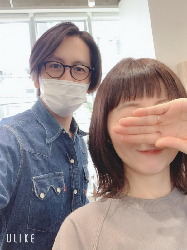 ワイドバング×外ハネボブ　市毛裕也